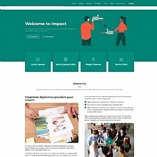盒子云 - 品牌设计服务公司Bootstrap模板 - 资源封面