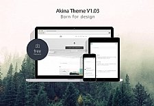 盒子云 - 【WordPress主题】UI简洁主题AKINA Theme - 资源封面
